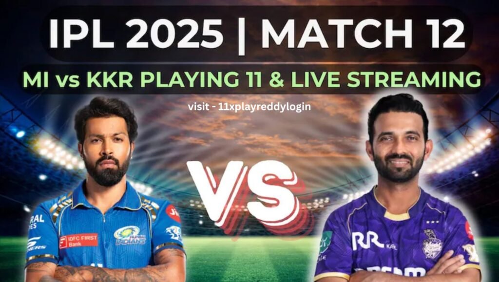 MI vs KKR: Match Preview, Predictions & Betting Tips on Reddy Bet